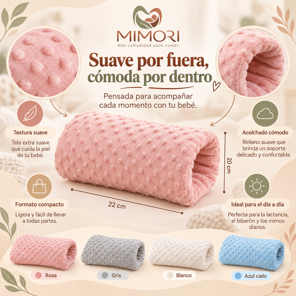MIMORI™ Almohada de Apoyo